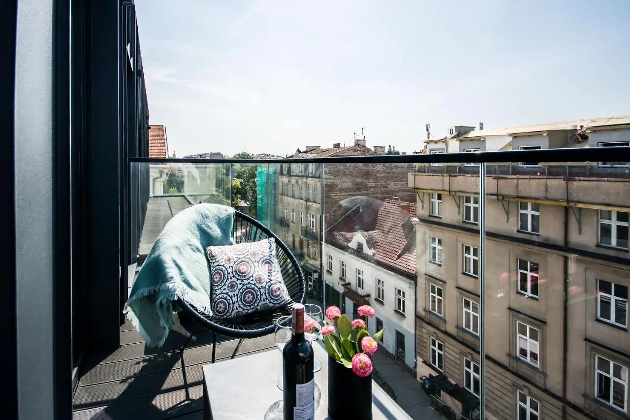 Central Balcony Apartment - Window On Cracow Kraków Polska